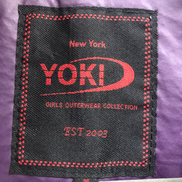 YOKI New York Cropped Faux Leather Jacket - Picture 4 of 5